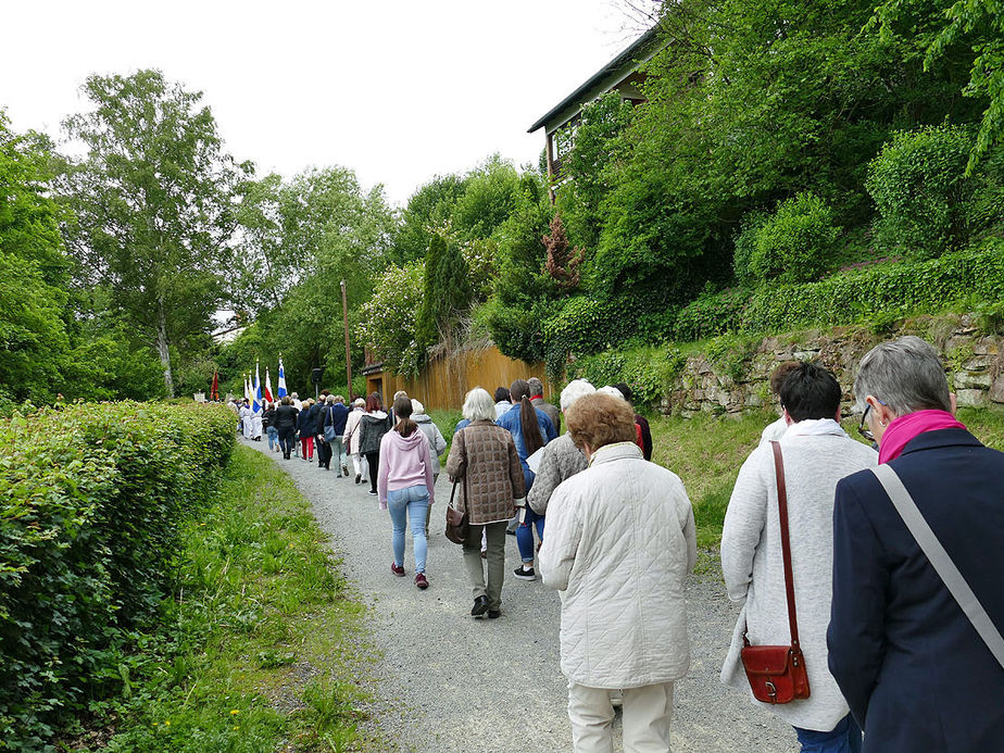 Bittprozession an Christi Himmelfahrt (Foto: Karl-Franz Thiede)